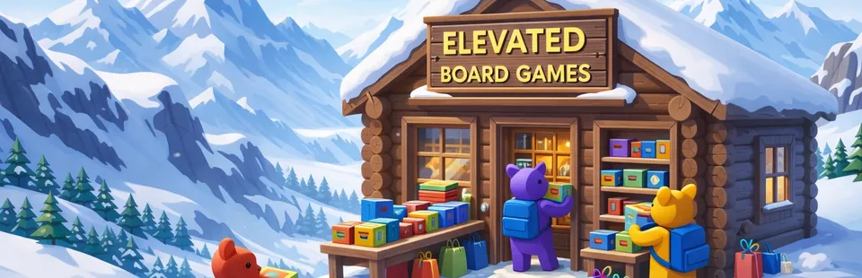 Elevated Board Games banner